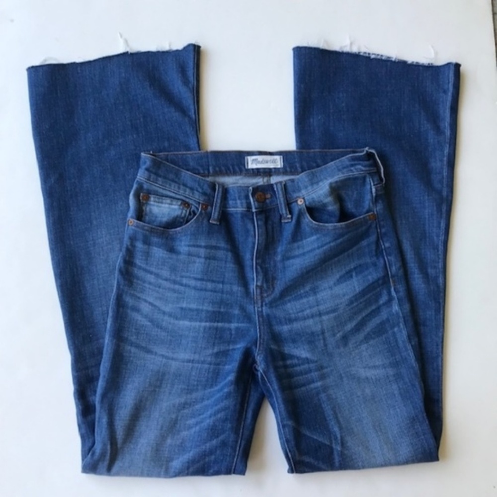 Madewell Women's Wide Leg Jeans in Medium Blue